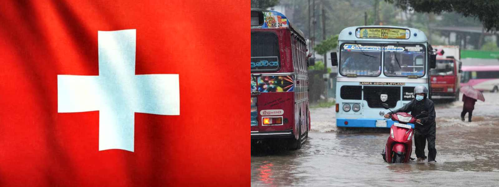 විපතට පත් ලාංකිකයින්ට, ස්විට්සර්ලන්තයෙන් ආධාර